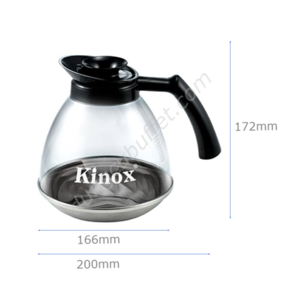 Kích thước Bình đựng cà phê kinox 8893a